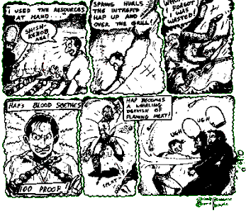 Action sequence from Hap Hazard #1